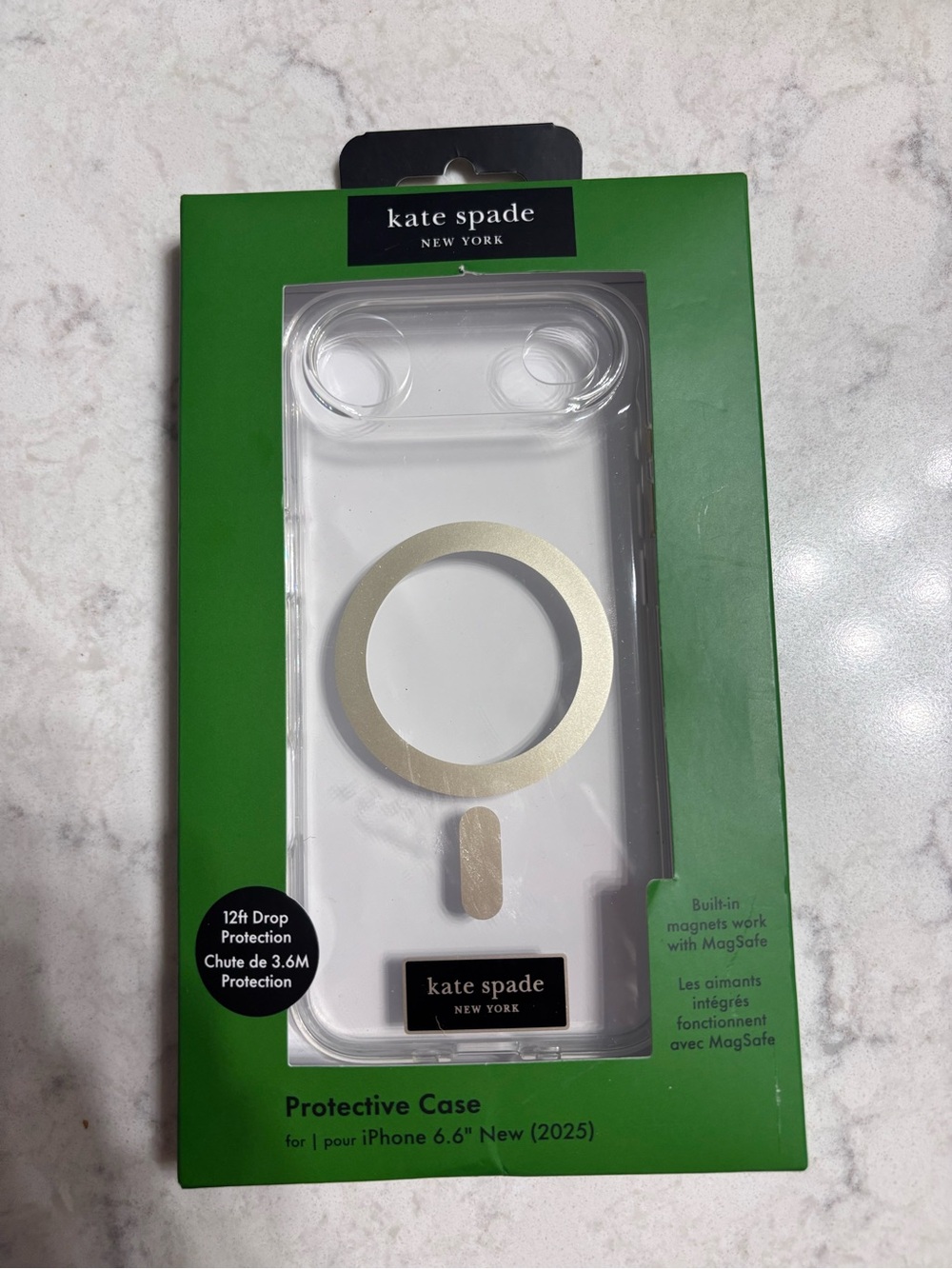 iPhone Air 17 kate spade Clear Protective Case with MagSafe - brand new in box
